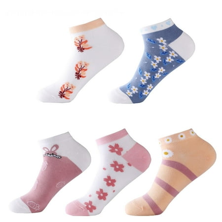 Kreigaven 5 Pairs Socks Adult Socks Comfortable Sweat-Absorbing Loose Flat Socks Non-Slip Cotton Material style1
Kreigaven 5 Pairs Socks Adult Socks Comfortable Sweat-Absorbing Loose Flat Socks Non-Slip Cotton Material style1