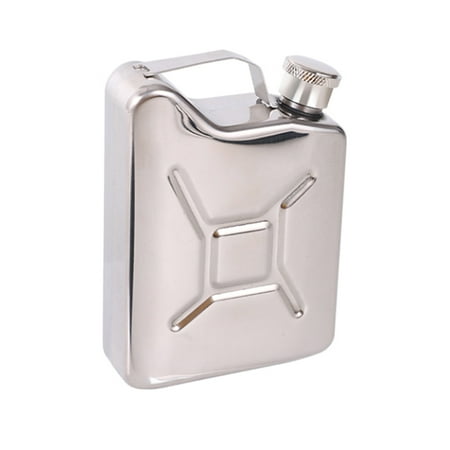 1pc Portable Stainless Steel Wine Box Pot Thicken Oil Container Wine Bottle for Outdoor (Silver)
1pc Portable Stainless Steel Wine Box Pot Thicken Oil Container Wine Bottle for Outdoor (Silver)