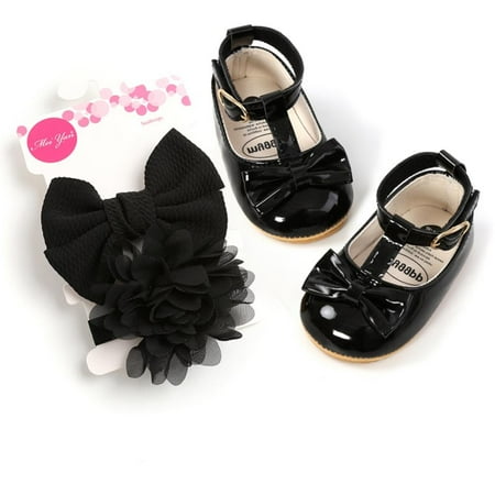 Promotion!Infant Baby Girl Bowknot Princess Shoes + Headband Mary Jane Flats Prewalkers Newborn Baby Girls Soft Sole Shoes 0-18M
Promotion!Infant Baby Girl Bowknot Princess Shoes + Headband Mary Jane Flats Prewalkers Newborn Baby Girls Soft Sole Shoes 0-18M
