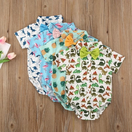 Summer Newborn Infant Baby Boy Gentleman Clothes Short Sleeve Romper Jumpsuit Outfit
Summer Newborn Infant Baby Boy Gentleman Clothes Short Sleeve Romper Jumpsuit Outfit