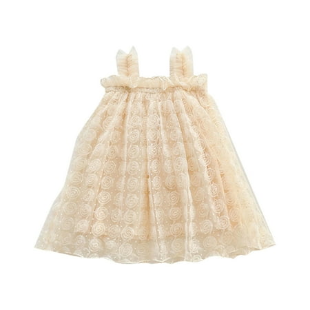 Rose Flower Little Girls Dress Spaghetti Strap Mesh Dress Princess Skirt Tutu Dress Party Holiday Kids Baby Sweet Sundress Outwear Leisure Dailywear
Rose Flower Little Girls Dress Spaghetti Strap Mesh Dress Princess Skirt Tutu Dress Party Holiday Kids Baby Sweet Sundress Outwear Leisure Dailywear