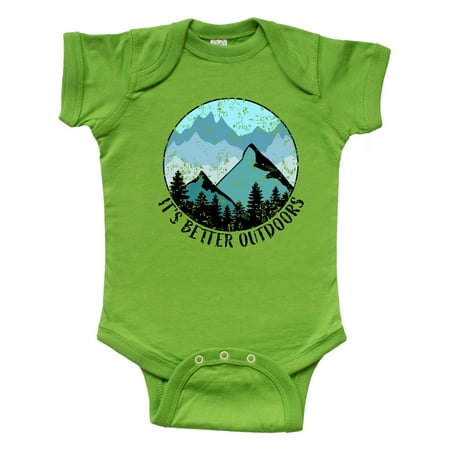 Inktastic It s Better Outdoors Mountains in Blue Distressed Gift Baby Boy or Baby Girl Bodysuit
Inktastic It s Better Outdoors Mountains in Blue Distressed Gift Baby Boy or Baby Girl Bodysuit