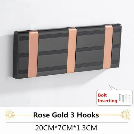 UMMH Robe Clothes Hooks Aluminum Wall Nail Punched Invisible Folding Key Hanger Rack/Holder/Shelf Bath Hardware Black Gold
UMMH Robe Clothes Hooks Aluminum Wall Nail Punched Invisible Folding Key Hanger Rack/Holder/Shelf Bath Hardware Black Gold