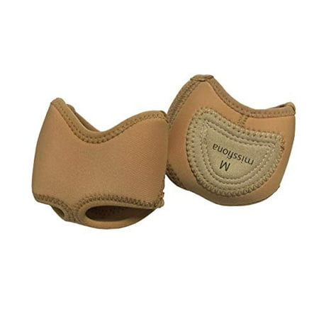 Women s Neoprene Half Sole Dance Paws Forefoot Pad Half Lyrical Shoes(XL Nude)