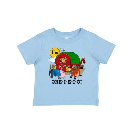Inktastic ONE-I-E-I-O Gift Baby Boy or Baby Girl T-Shirt 
Inktastic ONE-I-E-I-O Gift Baby Boy or Baby Girl T-Shirt