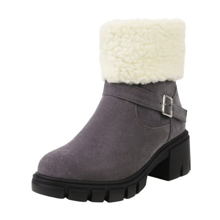 Qufokar Boots Women Snow Boots for Women Booties Heels Open Toe Ladies Comfortable Fashion Mid Barrel Rain Boots Student Warm Casual Women Shoes Zipper In Shoes
Qufokar Boots Women Snow Boots for Women Booties Heels Open Toe Ladies Comfortable Fashion Mid Barrel Rain Boots Student Warm Casual Women Shoes Zipper In Shoes