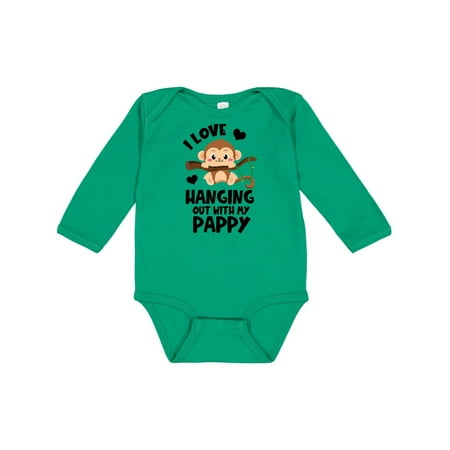 Inktastic Monkey I Love Hanging out with My Pappy Gift Baby Boy or Baby Girl Long Sleeve Bodysuit
Inktastic Monkey I Love Hanging out with My Pappy Gift Baby Boy or Baby Girl Long Sleeve Bodysuit
