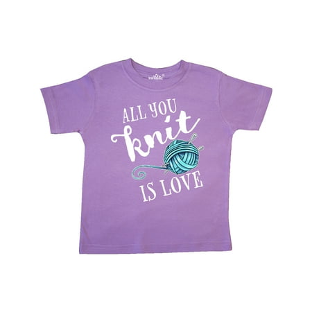 Inktastic All You Knit Is Love with Blue Yarn and Knitting Needles Gift Toddler Boy or Toddler Girl T-Shirt
Inktastic All You Knit Is Love with Blue Yarn and Knitting Needles Gift Toddler Boy or Toddler Girl T-Shirt