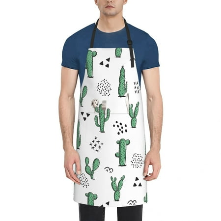 Adjustable Pocket Cactus Pattern (11) Women s Apron Men s Waterproof Apron Kitchen Chef Cooking Barbecue
Adjustable Pocket Cactus Pattern (11) Women s Apron Men s Waterproof Apron Kitchen Chef Cooking Barbecue