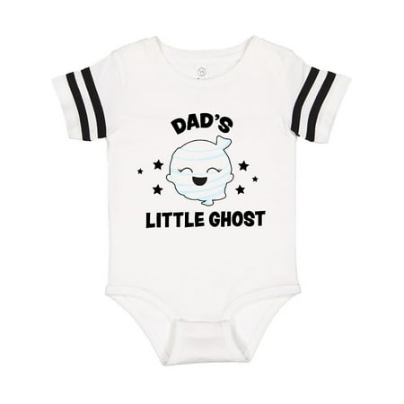 Inktastic Cute Dad s Little Ghost with Stars Gift Baby Girl Bodysuit