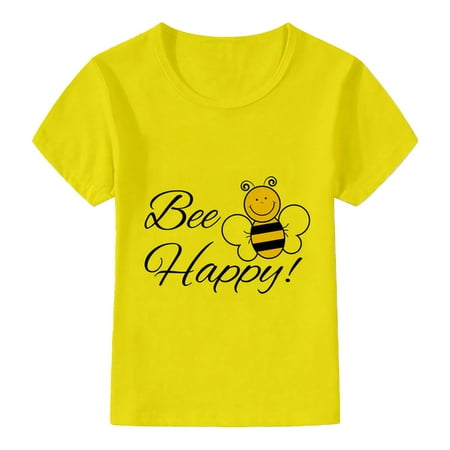Summer Savings Clearance! 2023 TUOBARR Tops for Girls Toddler Kids Baby Boys Girls Animal Cartoon Print Tops Short Sleeve T-shirt Yellow 150
Summer Savings Clearance! 2023 TUOBARR Tops for Girls Toddler Kids Baby Boys Girls Animal Cartoon Print Tops Short Sleeve T-shirt Yellow 150