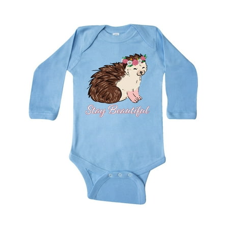 Inktastic Stay Beautiful Flower Crown Hedgehog Gift Baby Boy or Baby Girl Long Sleeve Bodysuit
Inktastic Stay Beautiful Flower Crown Hedgehog Gift Baby Boy or Baby Girl Long Sleeve Bodysuit
