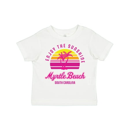 Inktastic Summer Enjoy the Sunshine Myrtle Beach South Carolina Pink Gift Toddler Boy or Toddler Girl T-Shirt
Inktastic Summer Enjoy the Sunshine Myrtle Beach South Carolina Pink Gift Toddler Boy or Toddler Girl T-Shirt