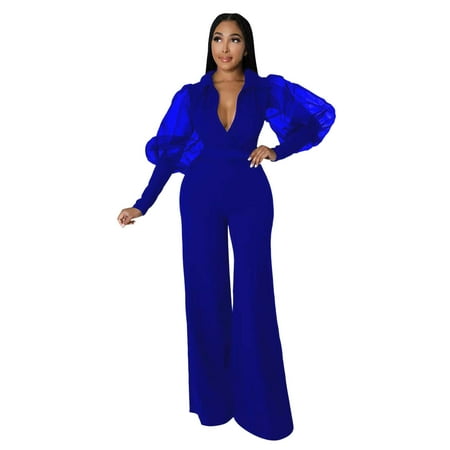 Jumpsuits Bodysuit For Women Womens Jumpsuits Long Sleeve Mesh V Neck Casual Style Long Sleeve Rompers Wide Jumpsuits Body Suits Women Clothing Underwear Pajamas Lingerie For Women
Jumpsuits Bodysuit For Women Womens Jumpsuits Long Sleeve Mesh V Neck Casual Style Long Sleeve Rompers Wide Jumpsuits Body Suits Women Clothing Underwear Pajamas Lingerie For Women
