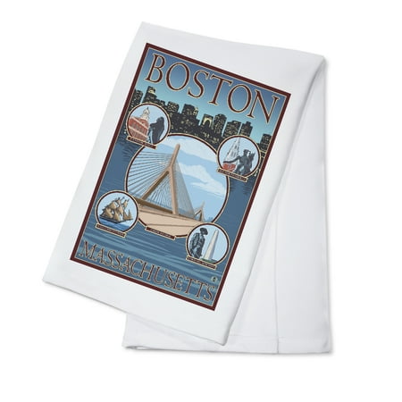 Boston Massachusetts Views (100% Cotton Tea Towel Decorative Hand Towel Kitchen and Home)
Boston Massachusetts Views (100% Cotton Tea Towel Decorative Hand Towel Kitchen and Home)