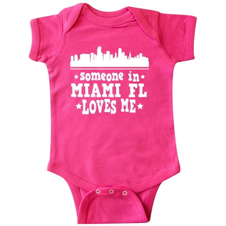 Inktastic Miami Florida Someone Loves Me City Skyline Gift Baby Boy or Baby Girl Bodysuit
Inktastic Miami Florida Someone Loves Me City Skyline Gift Baby Boy or Baby Girl Bodysuit
