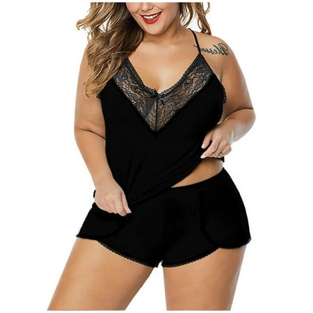 nsendm Sexy Pajamas Sleepwear Lace Lingerie Underwear Underwire Nightdress Women Two-Piece Racy Muslin Underwire Lingerie Underwear Black 5X-Large
nsendm Sexy Pajamas Sleepwear Lace Lingerie Underwear Underwire Nightdress Women Two-Piece Racy Muslin Underwire Lingerie Underwear Black 5X-Large