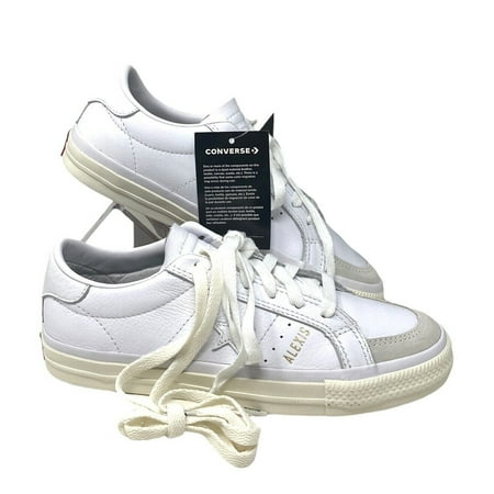 Converse CONS One Star Pro AS Low Top White Leather Sneakers 168658C