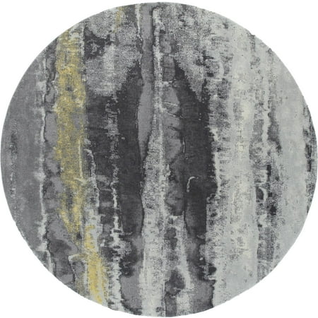 Bleecker-617-3606F-Asphalt-8 X 8 Round