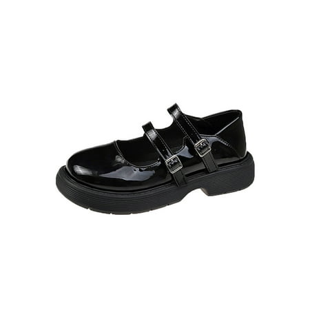 Crocowalk Women Lightweight Vintage Mary Jane Party Non-slip Low Heel Pumps Comfort Ankle Strap Lolita Shoes Black Style D 5
Crocowalk Women Lightweight Vintage Mary Jane Party Non-slip Low Heel Pumps Comfort Ankle Strap Lolita Shoes Black Style D 5
