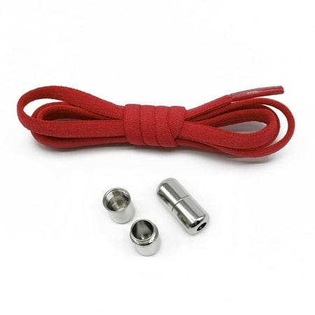 Tie Free Elastic Elastic Laces Metal Shoe Buckle Universal Shoelace for Kids and Adults Red
Tie Free Elastic Elastic Laces Metal Shoe Buckle Universal Shoelace for Kids and Adults Red