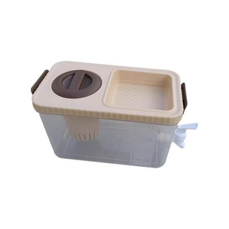 Beverage Dispenser with Spigot Beverage Dispenser Container Clear 4L High Capacity Cold Water Pitcher for Home Parties Outdoor Daily Use Light brown
Beverage Dispenser with Spigot Beverage Dispenser Container Clear 4L High Capacity Cold Water Pitcher for Home Parties Outdoor Daily Use Light brown