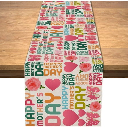 Spring Flower Linen Table Runners Mother’s Wedding Table Decoration for Kitchen Decor Home Party Table Runner Coffee Table Decor -72x13 inches
Spring Flower Linen Table Runners Mother’s Wedding Table Decoration for Kitchen Decor Home Party Table Runner Coffee Table Decor -72x13 inches