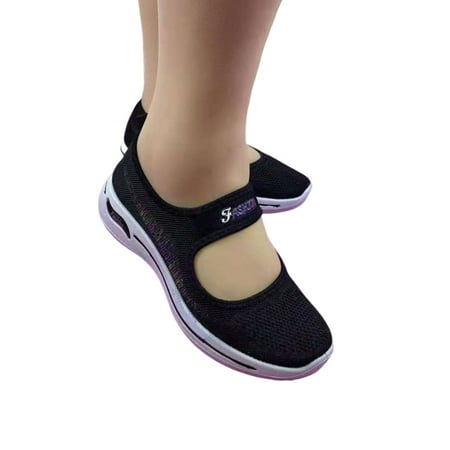Female Plus Size Flat Shoe Hollowed Surface Slip Resistant Shoes for Autumn Spring Early Summer 40 Black
Female Plus Size Flat Shoe Hollowed Surface Slip Resistant Shoes for Autumn Spring Early Summer 40 Black