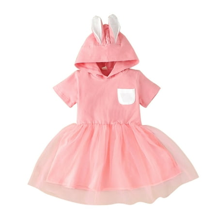 SELONE 12M-5T Easter Baby Girl Clothes Toddler Baby Girls Easter Rabbit Ears Hoodie Tulle Princess Dress Graphic Bunny Gnomes Easter Eggs Printing Short Sleeve Casual Summer Spring Pullover Pink 110
SELONE 12M-5T Easter Baby Girl Clothes Toddler Baby Girls Easter Rabbit Ears Hoodie Tulle Princess Dress Graphic Bunny Gnomes Easter Eggs Printing Short Sleeve Casual Summer Spring Pullover Pink 110