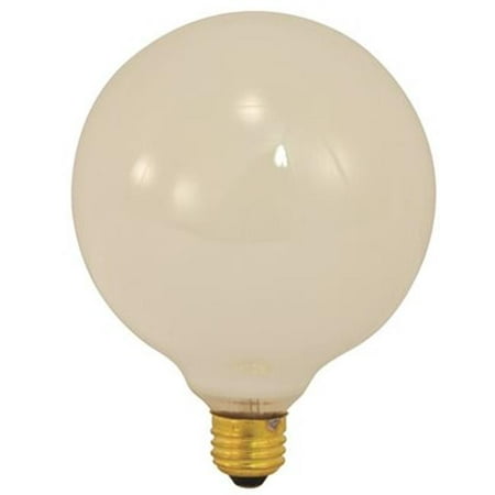 S3001 Satco Incandescent Decorative Lamp G40- 40 Watt - Gloss White
S3001 Satco Incandescent Decorative Lamp G40- 40 Watt - Gloss White