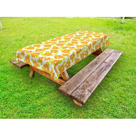 Orange Outdoor Tablecloth Kids Theme Cute Girlish Pattern with Doodle Flowers and Green Leaves Decorative Washable Fabric Picnic Table Cloth 58 X 84 Inches Orange Apple Green Yellow by Ambesonne
Orange Outdoor Tablecloth Kids Theme Cute Girlish Pattern with Doodle Flowers and Green Leaves Decorative Washable Fabric Picnic Table Cloth 58 X 84 Inches Orange Apple Green Yellow by Ambesonne
