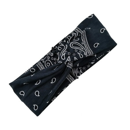 Newest Knotted Hair Band Ladies Anti-stroke Mask Headband Button Hair Band