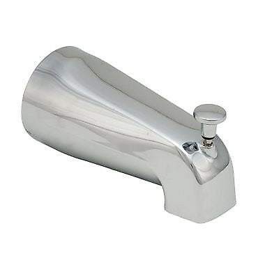 Proplus Bathtub Spout With Front Diverter, 3/4 In. Or 1/2 In. Fip, Chrome