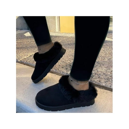 Tenmix Womens Slip on Moccasins Slipper for Indoor/Outdoor Comfort Fuzzy Slippers Boots Black 8.5
Tenmix Womens Slip on Moccasins Slipper for Indoor/Outdoor Comfort Fuzzy Slippers Boots Black 8.5