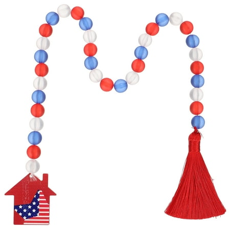 HOMEMAXS 1pc Independence Day Acrylic Beads Tassel String Ornament DIY Hanging Pendant
HOMEMAXS 1pc Independence Day Acrylic Beads Tassel String Ornament DIY Hanging Pendant