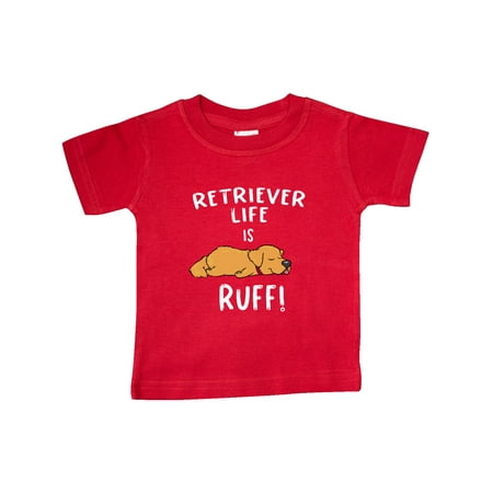 Inktastic Retriever Life is Ruff! Golden Longhaired Gift Baby Boy or Baby Girl T-Shirt
Inktastic Retriever Life is Ruff! Golden Longhaired Gift Baby Boy or Baby Girl T-Shirt