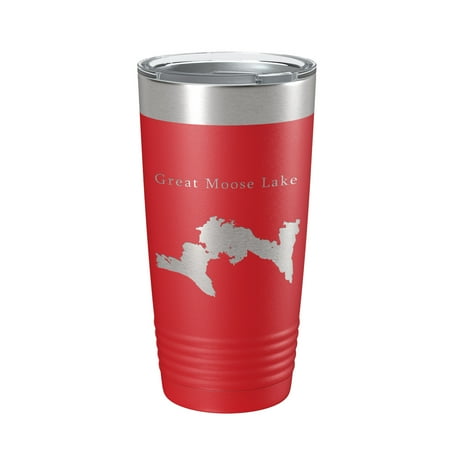 Great Moose Lake Map Tumbler Travel Mug Insulated Laser Engraved Coffee Cup Maine 20 oz Red
Great Moose Lake Map Tumbler Travel Mug Insulated Laser Engraved Coffee Cup Maine 20 oz Red