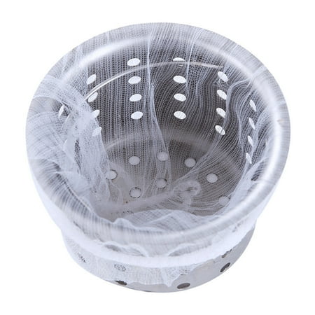 Homgreen Kitchen Sink Strainer Mesh Bag- 200 PCS Disposable Mesh Sink Strainer Bags- Sink Net Strainer Filter Bags for Sink Drain For Collecting Kitchen Food Waste Leftover Garbage
Homgreen Kitchen Sink Strainer Mesh Bag- 200 PCS Disposable Mesh Sink Strainer Bags- Sink Net Strainer Filter Bags for Sink Drain For Collecting Kitchen Food Waste Leftover Garbage