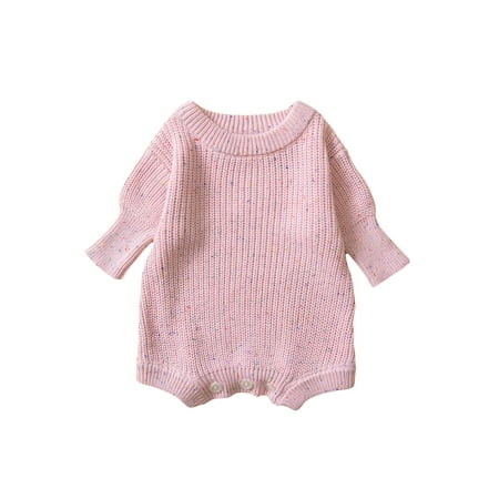Bagilaanoe Newborn Baby Girl Boy Knitted Romper Long Sleeve Sweater Bodysuit 6M 12M 18M 24M Infant One Piece Jumpsuit
Bagilaanoe Newborn Baby Girl Boy Knitted Romper Long Sleeve Sweater Bodysuit 6M 12M 18M 24M Infant One Piece Jumpsuit