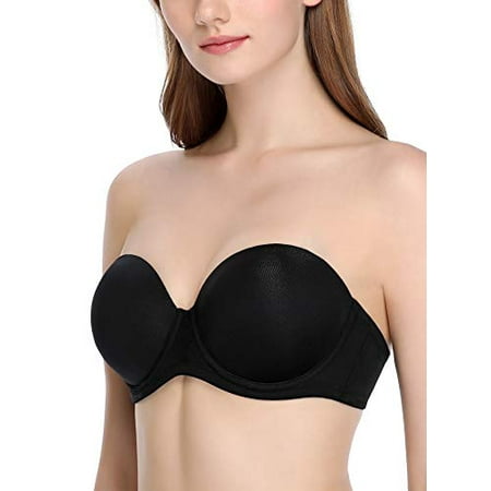 JOATEAY Women s Strapless Bra Full Figure Multiway Red Carpet Underwrie Bra Stay Put Plus Size(Black 34C)
JOATEAY Women s Strapless Bra Full Figure Multiway Red Carpet Underwrie Bra Stay Put Plus Size(Black 34C)