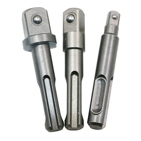 3Pcs SDS 3/8 1/4 1/2inch Shank Electric Drill Bit Converter Hammer Adapter Tool
3Pcs SDS 3/8 1/4 1/2inch Shank Electric Drill Bit Converter Hammer Adapter Tool