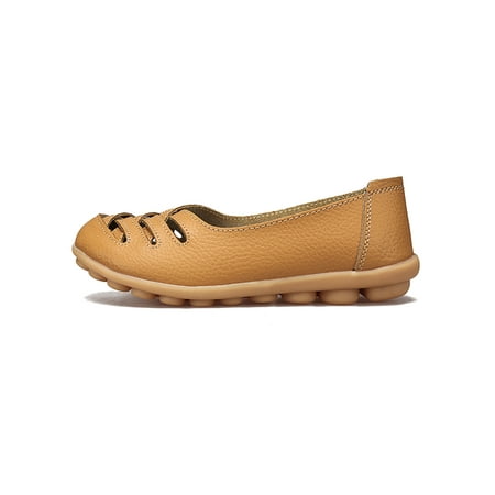Bellella Women Loafers Comfort Casual Shoes Slip On Flats Non-Slip Leather Shoe Walking Work Soil Yellow 10
Bellella Women Loafers Comfort Casual Shoes Slip On Flats Non-Slip Leather Shoe Walking Work Soil Yellow 10