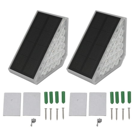 2 Set Solar Step Lights Triangle Solar Stair Light IP68 Waterproof Outdoor Lighting Decoration for Yard Porch Patio
2 Set Solar Step Lights Triangle Solar Stair Light IP68 Waterproof Outdoor Lighting Decoration for Yard Porch Patio