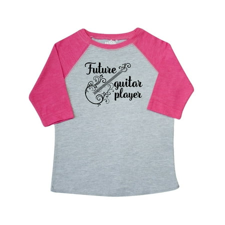 Inktastic Guitar Player Future Guitarist Gift Toddler Toddler Girl T-Shirt