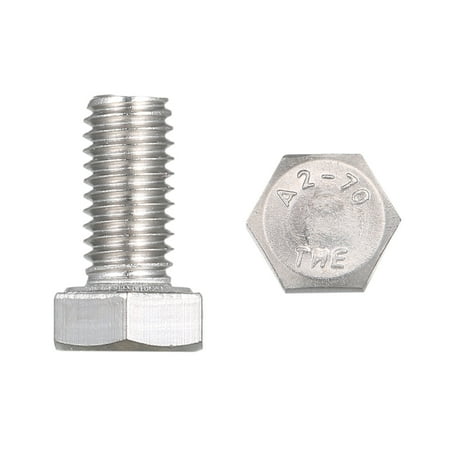 OWSOO DIN933 304 Stainless Steel Outer Hexagon Screw