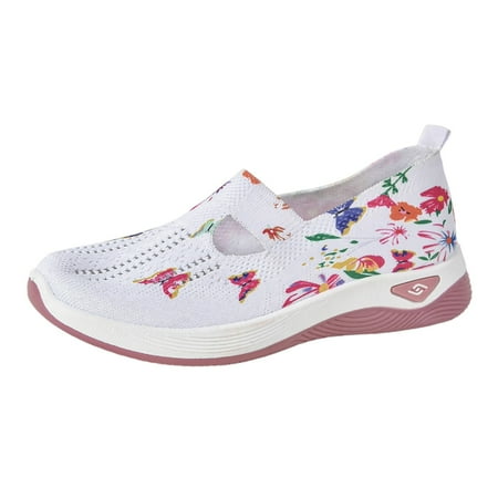 Eudgs Women s Fashion Color Printed Fabric Casual Shoes A On Comfortable Light Shoes Walking Sandals Shoes Women Casual Dress Business Casual Shoes for Women Low Heel Womens Casual Work Shoes
Eudgs Women s Fashion Color Printed Fabric Casual Shoes A On Comfortable Light Shoes Walking Sandals Shoes Women Casual Dress Business Casual Shoes for Women Low Heel Womens Casual Work Shoes