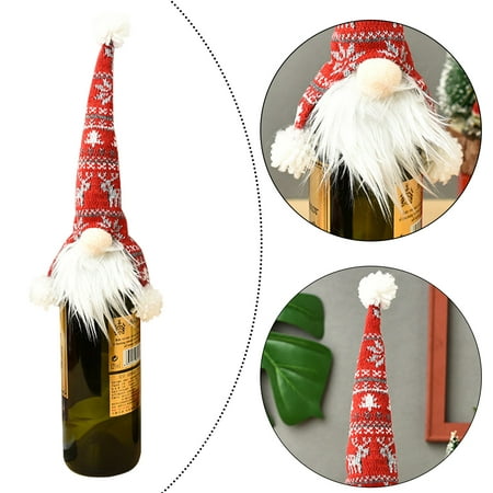 BTJX Christmas decoration Christmas Decoration Faceless Doll Wine Bottle Holder Santa Claus Wine Bag
BTJX Christmas decoration Christmas Decoration Faceless Doll Wine Bottle Holder Santa Claus Wine Bag