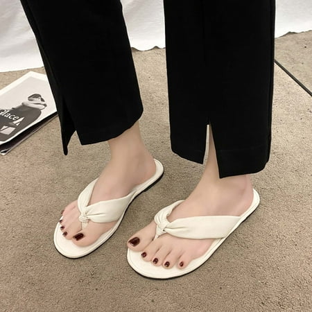 Aufmer Summer Slippers for Women Clearance Ladies Summer Fashion Casual Slippers Flip-Flops Flat Bottom Solid Color Beach Slippers
Aufmer Summer Slippers for Women Clearance Ladies Summer Fashion Casual Slippers Flip-Flops Flat Bottom Solid Color Beach Slippers