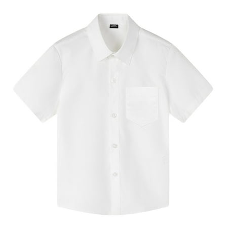 KDFJPTH Children s Short Sleeved Boys Summer Short Sleeved White Shirt Watch Performance Clothes Pure Cotton White Shirt Toddler Tops
KDFJPTH Children s Short Sleeved Boys Summer Short Sleeved White Shirt Watch Performance Clothes Pure Cotton White Shirt Toddler Tops