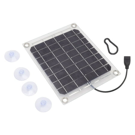 Solar Panel 10W USB Output Transparent Design Double Sided Power Generation Solar Panel for Outdoor Travel
Solar Panel 10W USB Output Transparent Design Double Sided Power Generation Solar Panel for Outdoor Travel